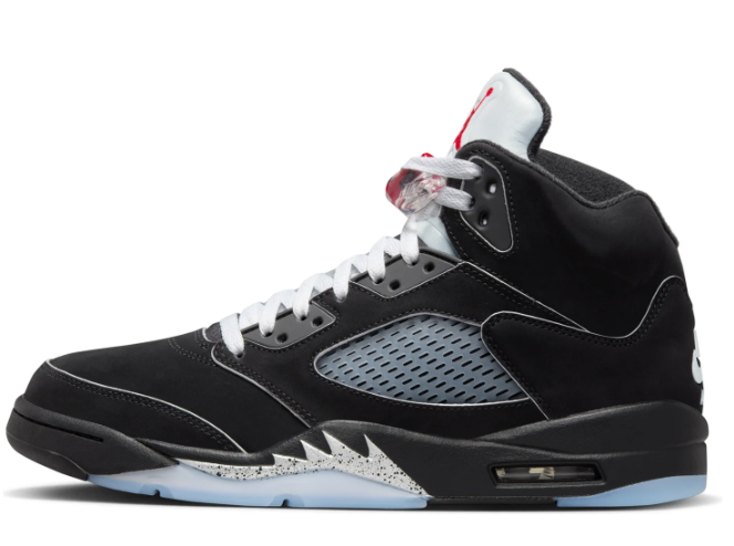 Air Jordan 5 Retro “Black Metallic” (2025)