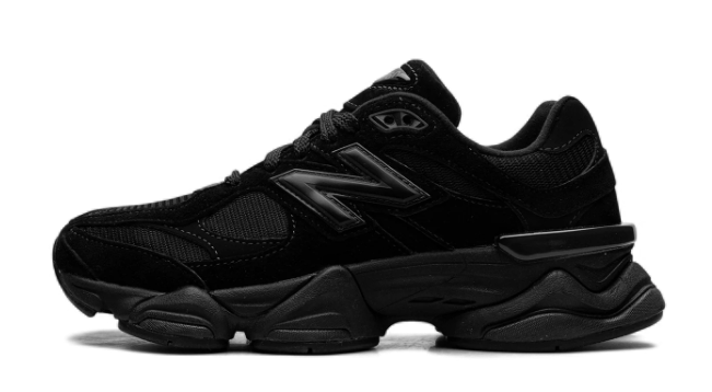 New Balance 9060 'Triple Black' – Premium Lifestyle Sneaker