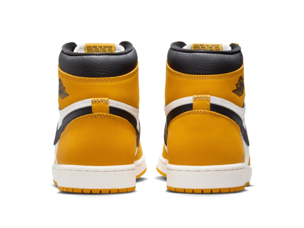 Air Jordan 1 Retro High OG Yellow Ochre/Black-Sail
