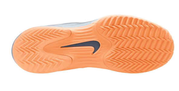 Nike Vapor 12 Clay Court Tennis Shoe – Men's – Ashen Slate / Obsidian (HQ6026-400)