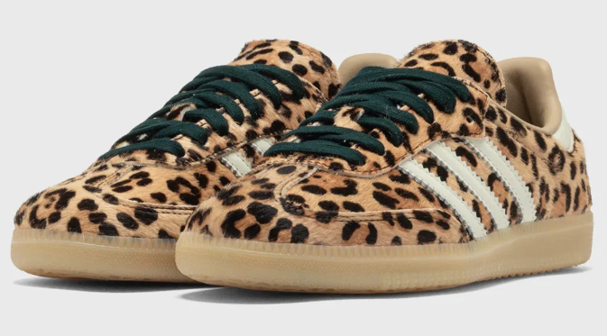 Women's adidas Samba OG “Magic Beige / Ivory” | Leopard