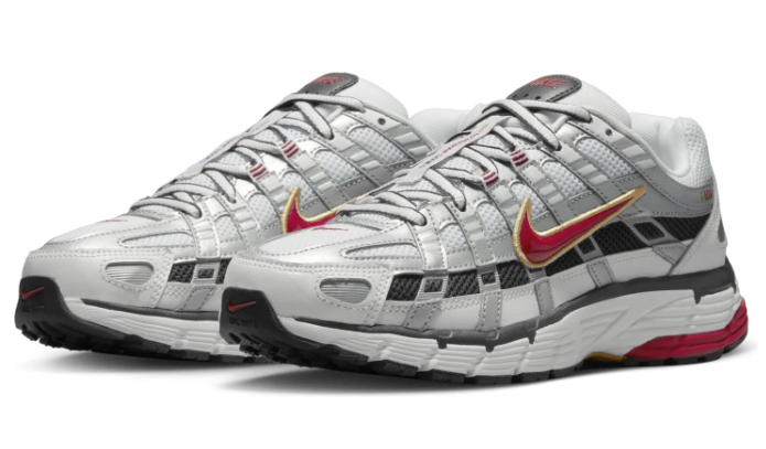 Women’s Nike P-6000 CNPT “Metallic Silver / Red” | BV1021-101
