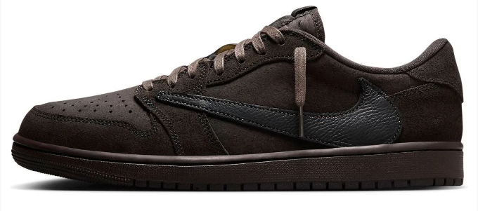Air Jordan 1 Retro Low OG SP x Travis Scott ‘Velvet Brown’ – Cactus Jack’s Signature on the Low