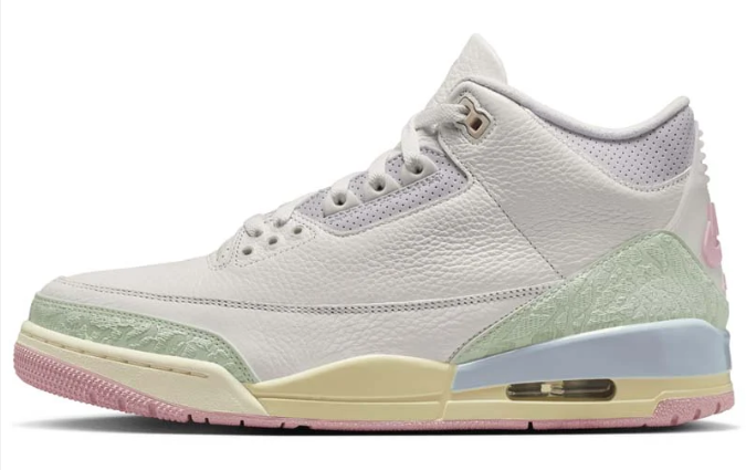 Air Jordan 3 Retro “Sail / Aura Jade / Iris Whisper” | IF4396-100