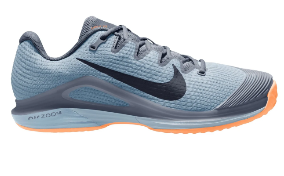Nike Vapor 12 Clay Court Tennis Shoe – Men's – Ashen Slate / Obsidian (HQ6026-400)