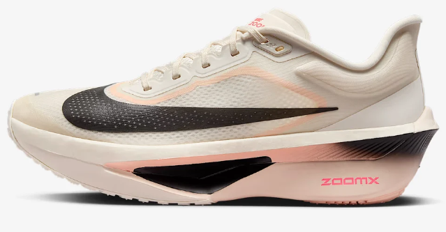 Nike Zoom Fly 6 Men's Road Racing Shoe – White/Black/Smoke Grey