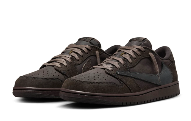 Air Jordan 1 Retro Low OG SP x Travis Scott ‘Velvet Brown’ – Cactus Jack’s Signature on the Low