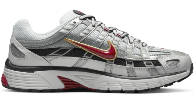 Women’s Nike P-6000 CNPT “Metallic Silver / Red” | BV1021-101