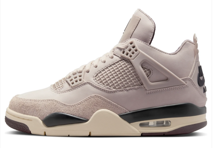 Air Jordan 4 x A Ma Maniére 'Fossil Stone' – Women's Collaborative Edition