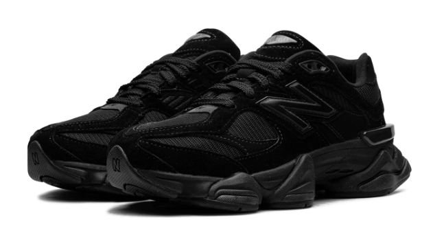 New Balance 9060 'Triple Black' – Premium Lifestyle Sneaker