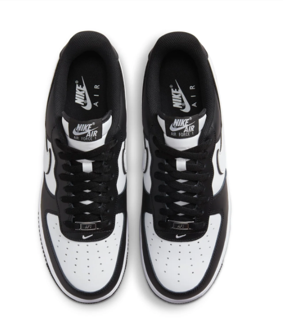Nike Air Force 1 ’07 Low “White Swoosh Panda”