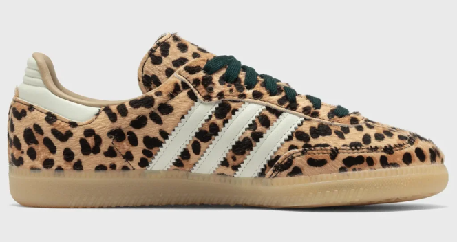 Women's adidas Samba OG “Magic Beige / Ivory” | Leopard