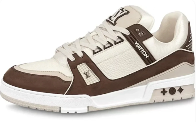 Louis Vuitton LV Trainer Sneaker – Black & White Monogram Denim