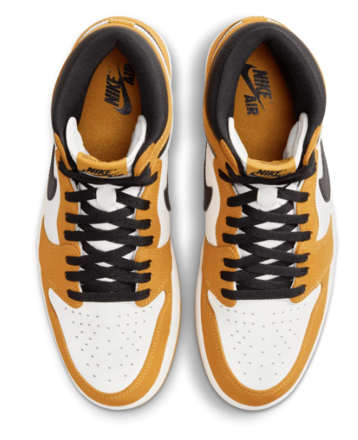 Air Jordan 1 Retro High OG Yellow Ochre/Black-Sail
