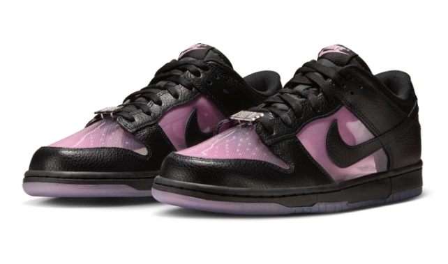 Nike Dunk Low Retro Premium 'Transparent' – Pink Rise / Black (IM3077-600)