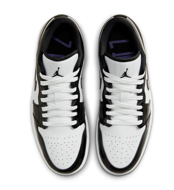 Air Jordan 1 Low SE ‘Black White Concord’ – Purple Runs Deep